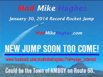 Mad Mike Hughes Flight Launch